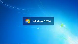 Introducing Windows 7 2024 Edition  Concept [upl. by Asseral]