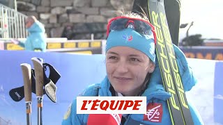 Aymonier «Beaucoup de choses se mettent en place»  Biathlon  CM F [upl. by Alrak]