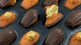 입안에서 사르르 녹는 두바이마들렌 만들기  pistachio madeleine recipe [upl. by Arbe]