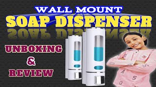 Touch Soap Dispenser Unboxing and Review soapdispenser bestsoapdispenser unboxing review [upl. by Kenzi889]