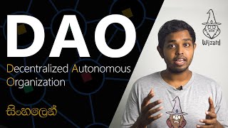 Decentralized Autonomous Organization DAO  Explained in Sinhala  Blockchain Technologies [upl. by Monda]