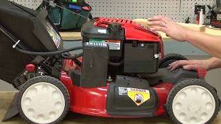 Craftsman Lawn Mower Repair  How to Replace the Blade [upl. by Atinomar353]