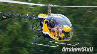 Ultralight Field  Helicopters and Autogyros  EAA AirVenture Oshkosh 2017 [upl. by Omora125]