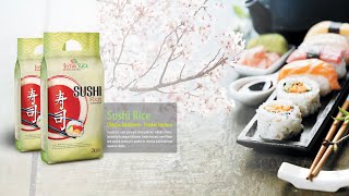 Lotus Rice Gạo Sushi  Sushi Rice [upl. by Wahlstrom]