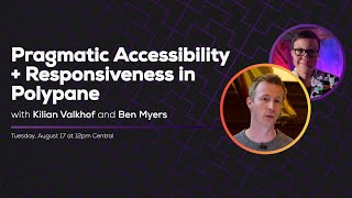 Pragmatic Accessibility amp Responsive Design in Polypane with Kilian Valkhof  Some Antics [upl. by Cecilio948]
