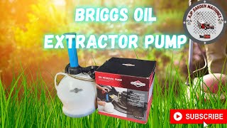 Briggs amp Stratton Oil Extractor Pump review and test [upl. by Bond]