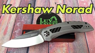 Kershaw 5510 Norad includes disassembly Great design  D2 steel and nonassisted  Yeah [upl. by Llaccm]