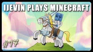 Lets Play Minecraft VILLAGE HORSE STABLES Ep 17  iJevin [upl. by Burtis261]