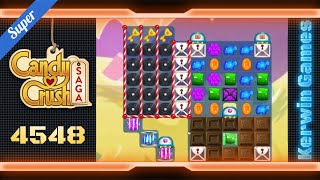 Candy Crush Saga Level 4548  Super Hard Level  No Boosters [upl. by Namyw]