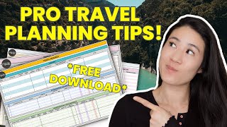 How To Plan A Travel Itinerary Like A Pro  FREE Download [upl. by Oivlis]