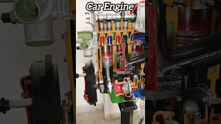 Car Engine working car carengine experimentcarengineworking [upl. by Lairbag]