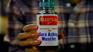 1980s Commercial for Absorbine Jr Pain Relief  Truck Driver [upl. by Symon]