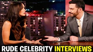 Rude Celebrity Interviews That Made Headlines [upl. by Janella]