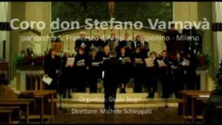 Coro Varnavà  Resonet in laudibus  A Schubiger [upl. by Nnazil]