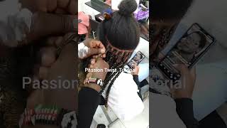 How To Passion Twist tutorial 😍 There last upto 5 months tranding reels instagram [upl. by Vaas]