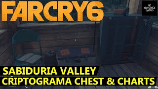 Far Cry 6 Sabiduria Valley Criptograma Chest in Segunda  Charts Locations 13 Cat amp 29 Soursop [upl. by Airyk379]