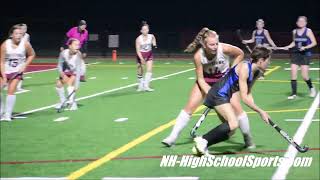 Field Hockey Oyster River at Goffstown [upl. by Enelyam]