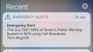 How to turn off Emergency and Government Notifications on iPhone [upl. by Stern]