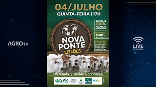 NOVA PONTE LEILÕES AO VIVO  NOVA PONTE MG [upl. by Aihppa453]