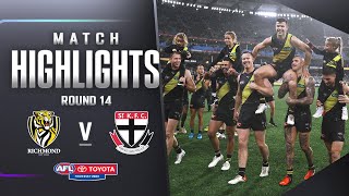 Richmond v St Kilda Highlights  Round 14 2023  AFL [upl. by Etteroma]