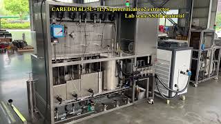 CAREDDI 6L5L1L Supercritical CO2 extraction machine SS316 Material shipping to Vietnam [upl. by Sheaff]