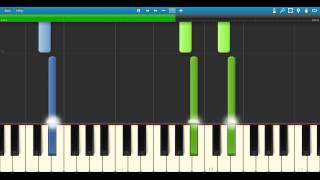 Ganondorf Theme Piano Tutorial  The legend of Zelda Ocarina of Time  Synthesia [upl. by Doone705]