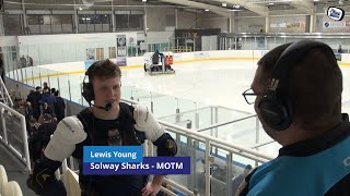 Post game Interview Lewis Young  Solway Sharks V Widnes Wild  7 Jan 2023 [upl. by Nahtiek]