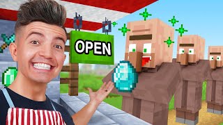 I OPENED a SHOP in Minecraft… [upl. by Enyleve]