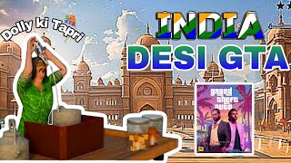 This game is Indian Desi GTA  Meeting with Dolly ki Tapri and Vada Pao Didi [upl. by Zenia364]