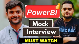 Live Interview of a Fresher  Power BI😲  Answered 95 Questions ✔ [upl. by Zailer]