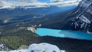 Canada kurdish Vlog Lake Louise Hike to Lake Agnes [upl. by Guthrey]