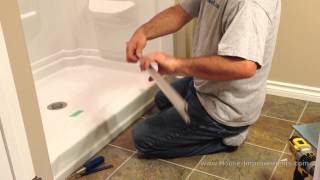 How To Install Glass Sliding Shower Doors [upl. by Coriss]