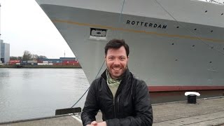 Thijs volgt een cursus Rotterdams lullen op de SS Rotterdam  OPEN VLOGGER  VLOG 013 [upl. by Kenzie935]