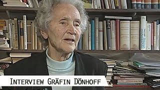 Marion Gräfin Dönhoff über ihre Flucht vor der Roten Armee [upl. by Candi]