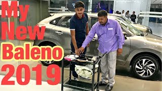 I Bought New Baleno Zeta Petrol Facelift 2019  Taking Delivery [upl. by Ecnarepmet]