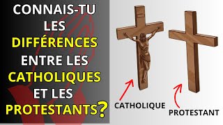 Différences entre la Religion CATHOLIQUE et la Religion PROTESTANTE  Regardez la VIDÉO👀 [upl. by Aidualk]