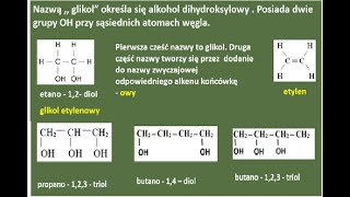 Alkohole polihydroksylowe wzory właściwości fizyczne [upl. by Adnouqal29]