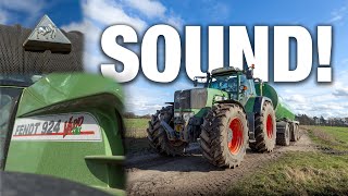 Gülle fahren mit Fendt 924 Vario TMS  SOUND  GoPro onboard  Landwirtschaft  Farming [upl. by Neehsar]