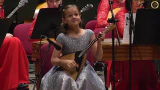 Anastasia Tyurina  balalaika 10yo A Tsygankov quotHolidayquot [upl. by Rhoads]