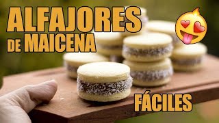 🇦🇷CÓMO HACER ALFAJORES DE MAICENA  PASO A PASO [upl. by Hillinck]