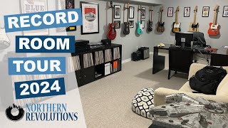 Record Room Tour 2024 vinylcommunity roomtour music [upl. by Haskel]