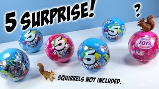 5 Surprise Five Different Toys to Unbox Inside Ball from ZURU [upl. by Jarib956]