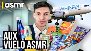 ASMR español roleplay auxiliar de vuelo [upl. by Gerstner]