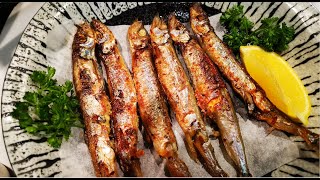 【廚紙煎多春魚  Fry Capelin】 [upl. by Butcher]