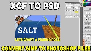 Convert Gimp To Photoshop Xcf to Psd [upl. by Abbottson]