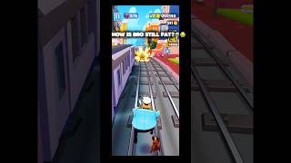 How is bro still fat💀😭 funny fyp subwaysurfers [upl. by Eeralav]