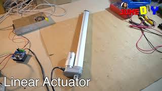 การใช้งาน ควบคุม Linear actuator กับ Arduino [upl. by Julius]