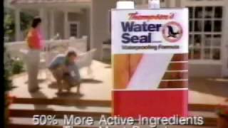 Thompsons Water Seal ad from 1991 [upl. by Aihcropal]