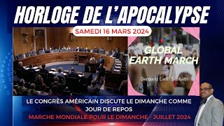 Horloge de lApocalypse  Pasteur Jean Renald Maurice  16 Mars 2024  VISION DESPOIR TV [upl. by Oinegue]