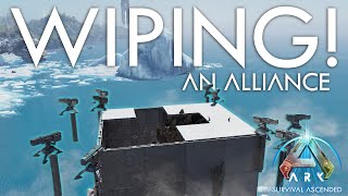 We Started Wiping The TEAMING Server Alliance Ark Survival Ascended PVP E10 [upl. by Willet83]